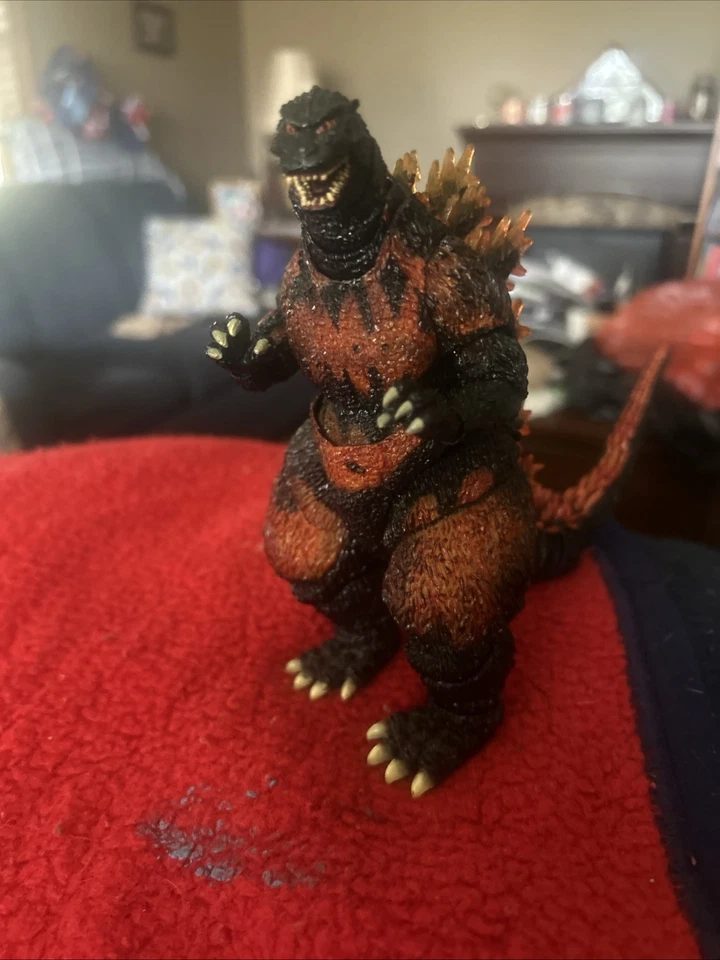 Premium Bandai S.H.MonsterArts Godzilla 1995 Ultimate Burning ver. Action Figure - Image 1 of 4