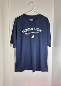 Turks & Caicos British West Indies A4 Herren Performance T-Shirt Gr. XL - Bild 1 von 10
