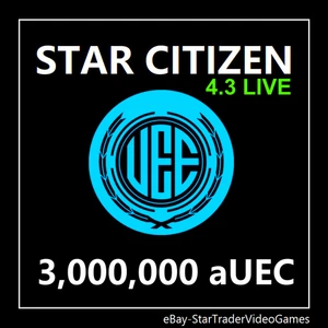 STAR CITIZEN - 3,000,000 aUEC (Alpha UEC) for 4.3.1 LIVE - Picture 1 of 2