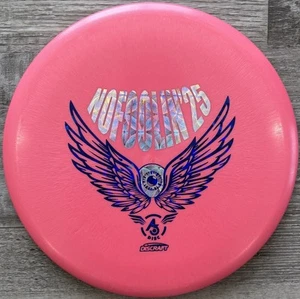 Discraft Buzzz New Pink/Silver Tourney Stamp 177g+ 5/4/-1/1 Disc Golf Mid Range - Picture 1 of 7