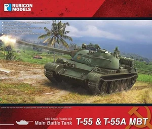 Rubicon Models T-55 & T-55A MBT Main Battle Tank 1/56 28mm Russia Sowjet Panzer - Bild 1 von 1