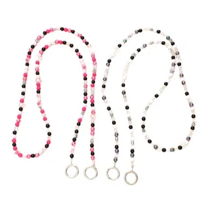 Women Girls Cellphone Pendant Hanging Cord Trendy Telephone Strap Jewelry Chain - Photo 1 sur 9