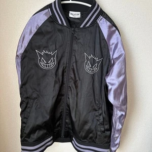 Chaqueta exterior Pokemon Gengar Sukajan talla LL de Japón recuerdo - Imagen 1 de 6