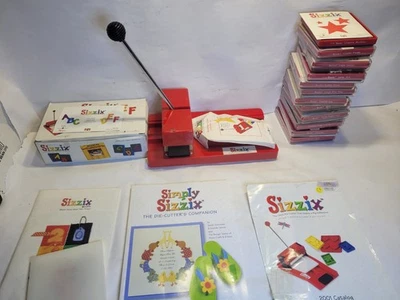 Sizzix Big Shot Switch Plus Machine Die Cutting Bundle 31 Dies Dies Arts Craft - Image 1 of 4