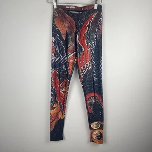 Black Milk Size S Womens Phoenix Leggings Polyester Elastane Stretch Workout Gym - Picture 1 of 10