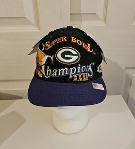 Green Bay Packers Mütze NFL Super Bowl 31 XXXI Champions Snapback Neu Etikett Vintage - Bild 1 von 9