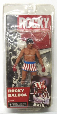 New Sealed NECA Rocky IV Rocky Balboa 2012 USA Trunks Bloody Stallone - Image 1 of 4