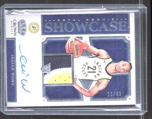 2023-24 Panini Crown Royale #RS-WNG Isaiah Wong Royal Rookie Showcase #/49 - Imagen 1 de 2