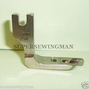 INDUSTRIENÄHMASCHINE 3/32" (2,4 MM) ROLLENSÄUMFUSS BROTHER JUKI CONSEW  - Bild 1 von 2