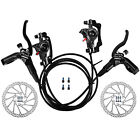 Hydraulic Disc Brakes Front Rear Calipers Set for MTB Mountain Bike C7W1
