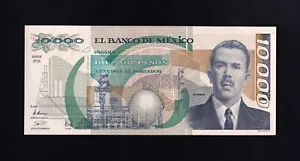 F.C. MEJICO MEXICO , 10000 PESOS 1989 , S/C- ( AUNC ) , P.90c . - Bild 1 von 2
