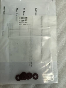 Ersatzset Dichtungen 12-teilig für 100ul Pumpe 115661, Bremssattel TPW3 Workstation. NEU! - Bild 1 von 3