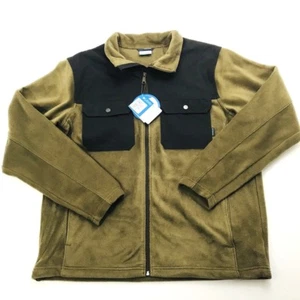 Columbia Mens XL Zip Up Fleece Water Resistant Overlay $90 Retail (799)  - Bild 1 von 7