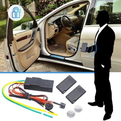 2.4GHz RFID Car Wireless Engine Lock Burglar Cut Off Auto Unlock Alarm System - Image 1 of 4