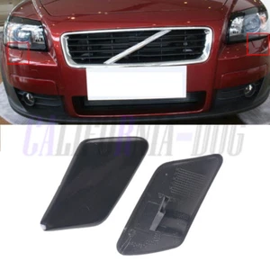 Unpainted Front Bumper Left Right Headlight Washer Cover For C30 2007-2008 - Picture 1 of 6