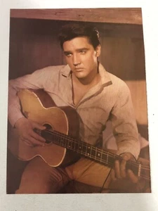Elvis Presley Magazine Pinup Vintage Ephemera Elvis With Guitar - Picture 1 of 2