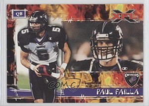 2001 Topps XFL Paul Failla #52