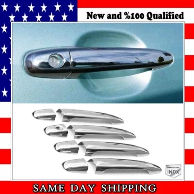 Cubierta de manija de puerta de acero inoxidable cromado 4 puertas para LEXUS GS350 GS300 2007 a 2011 Foto 1 de 4