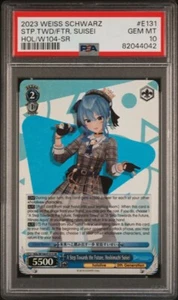 PSA 10 Weiss Schwarz Towards the Future Together, Hoshimachi Suisei (SR) E131 - Picture 1 of 2