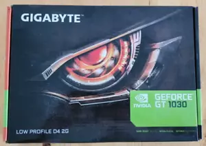 Brand New Factory Sealed | GIGABYTE GeForce GT 1030 2GB DDR4 (GV-N1030D4-2GL) - Picture 1 of 4