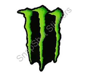 Calcomanía adhesiva troquelada de vinilo resistente a la intemperie Monster Energy Drink Garra Marks 02 - Imagen 1 de 3