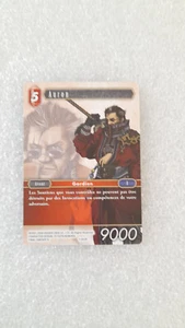 Final Fantasy TCG 1-002R Auron (Français) Rare TCG Série 1 - Picture 1 of 2
