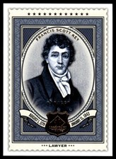 2009 SP Legendary Cuts Francis Scott Key 242/550 Lawyer #171