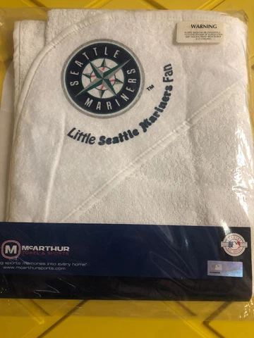 Seattle Mariners McArthur Hooded Baby Towel New Cover