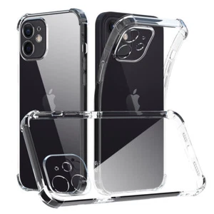 Funda delgada cristalina a prueba de golpes para Apple iPhone 12 11 Pro Max XS MAX - Imagen 1 de 96