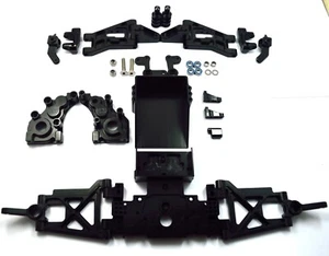 Kit de conversión de aluminio Dhawk Racing negro para el auto mundial Team Associated RC10 - Imagen 1 de 1