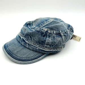 Cappello Berretto Denim Belk New Directions Taglia Unica NUOVO CON ETICHETTE Halloween - Foto 1 di 12