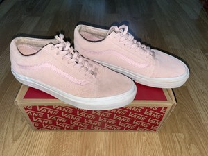 dusty pink vans
