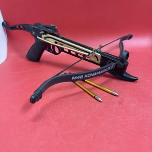 M48 Kommando-Powerful Self-Cocking Hunting Crossbow 80lb w/Arrows - Picture 1 of 7