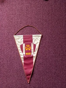 Wimpel BSG Wismut Aue jetzt FC Erzgebirge Aue Sachsen DDR Oberliga Fussball - Bild 1 von 2