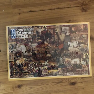 FX Schmid 1000 Teile Puzzle To the Rescue Neu im Karton Feuerwehrleute Historic Fireman Vintage 1994  - Bild 1 von 10
