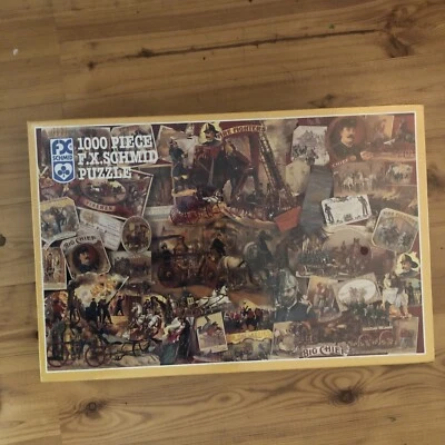 FX Schmid 1000 Piece Puzzle To The Rescue NIB Firemen Historic Fireman VTG 1994  - Image 1 of 4