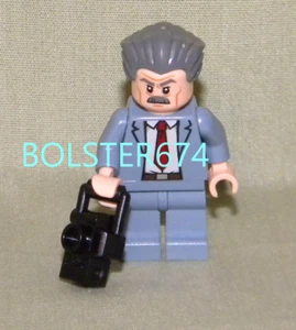 Minifigura Lego J JONAH JAMESON suelta del set 76005 Spider-man Marvel - Imagen 1 de 5