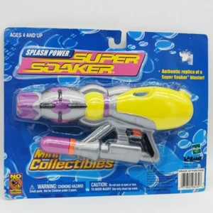 Vintage Splash Power Super Soaker Larami 2000 Sealed Mini Collectables Hasbro - Picture 1 of 4