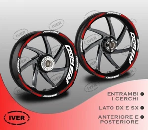 Adesivi cerchi aprilia rs660 rs 660 rossi decalcomanie moto bianchi - Bild 1 von 3