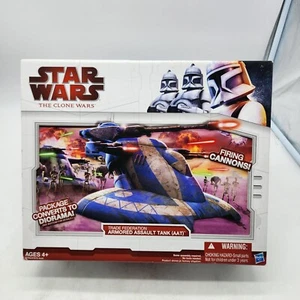 STAR WARS THE CLONE WARS TRADE FEDERATION ARMORED ASSAULT TANK AAT SEALED Shippd - Picture 1 of 15