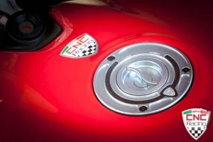 CNC Racing Quick Tank Cap Carbon 4 Colors Ducati Monster 696 796 1199 /S/Evo - Bild 1 von 8