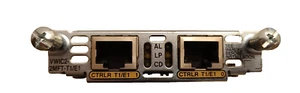 Cisco VWIC2-2MFT-T1/E1 2-Port Multiflex Trunk Voice WAN Card 73-8484-05 - Picture 1 of 2