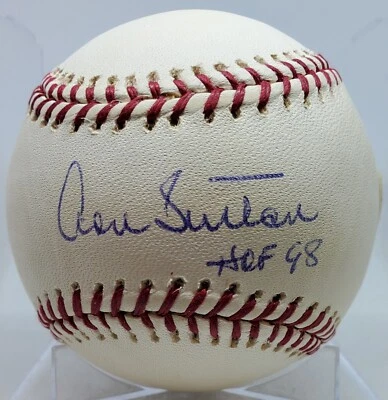 Don Sutton HOF 98 Los Angeles Dodgers PSA DNA Autographed Signed Baseball - Image 1 of 4