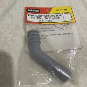 Deflector de escape Du-Bro motores .35-.90  - Imagen 1 de 2