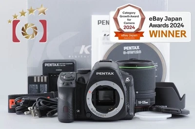"Count 4" PENTAX K-30 Black 16.3 MP DSLR Camera 18-135 Lens w/ Box [Excellent] - Image 1 of 4