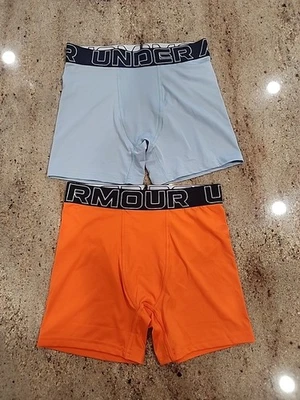 Nuevo Juego de 2 calzoncillos boxer Under Armour para niño mezcla de poliéster talla M  Foto 1 de 2
