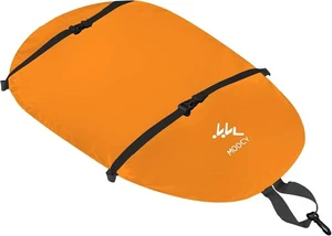 Universal Kayak Cockpit Covers,Drape Waterproof Seal Medium, Orange - Picture 1 of 7