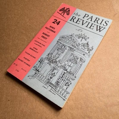 The Paris Review 24 Summer-Fall 1960 Pasternak and Robert Frost Interview Fini - Image 1 of 3