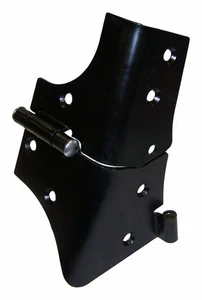 Crown Automotive - Metal Black Windshield Hinge - 55075703AH - Picture 1 of 1