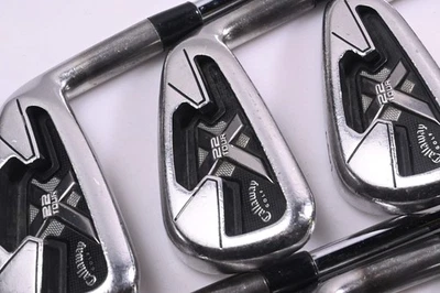 Callaway X-22 Tour Irons / 4-9i / Regular Flex Steel Shafts - Image 1 of 4